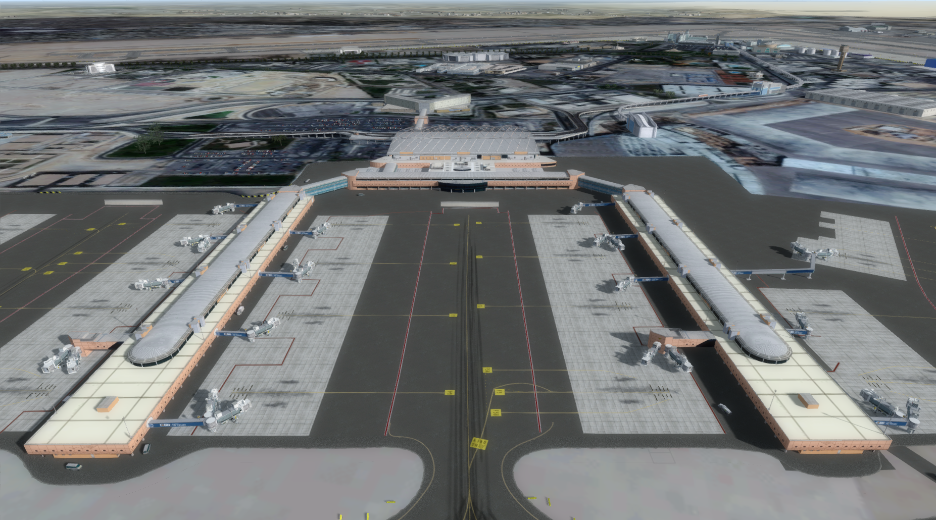 Cairo International Airport Scenery FSX P3D - Click Image to Close
