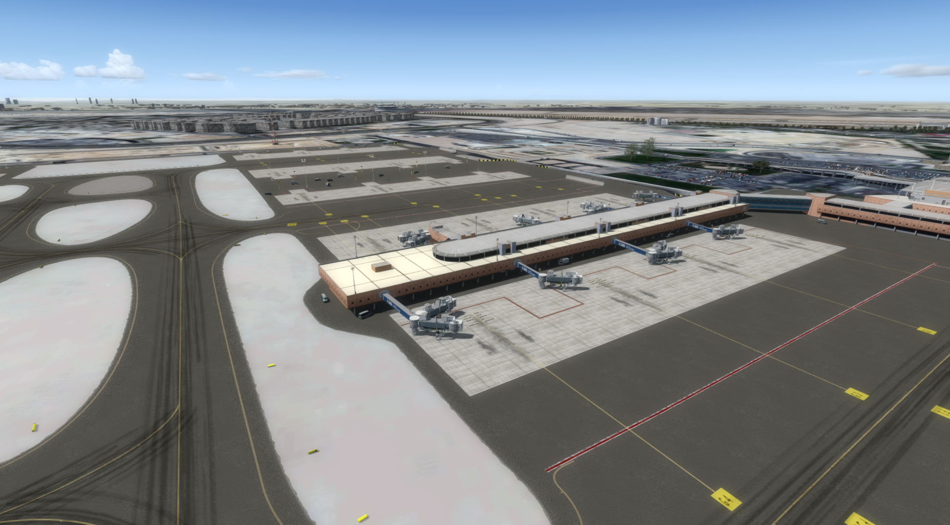 Cairo International Airport Scenery FSX P3D - Click Image to Close