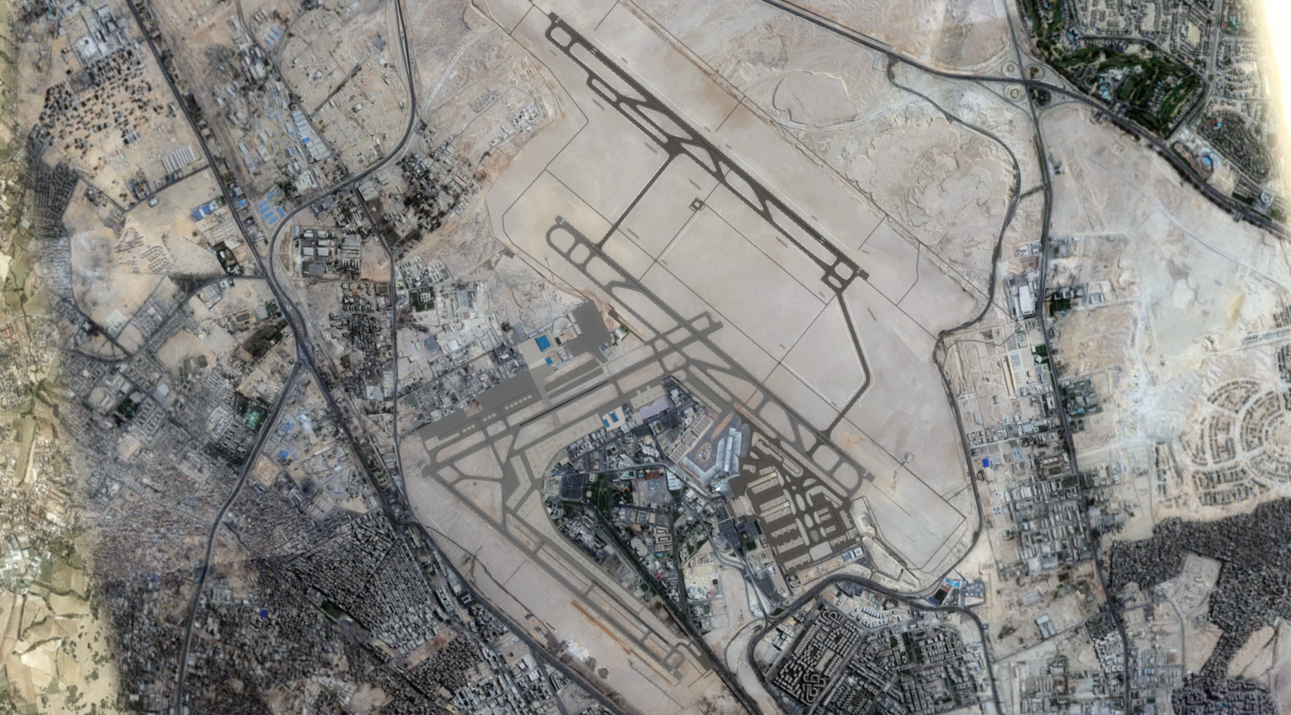 Cairo International Airport Scenery FSX P3D - Click Image to Close