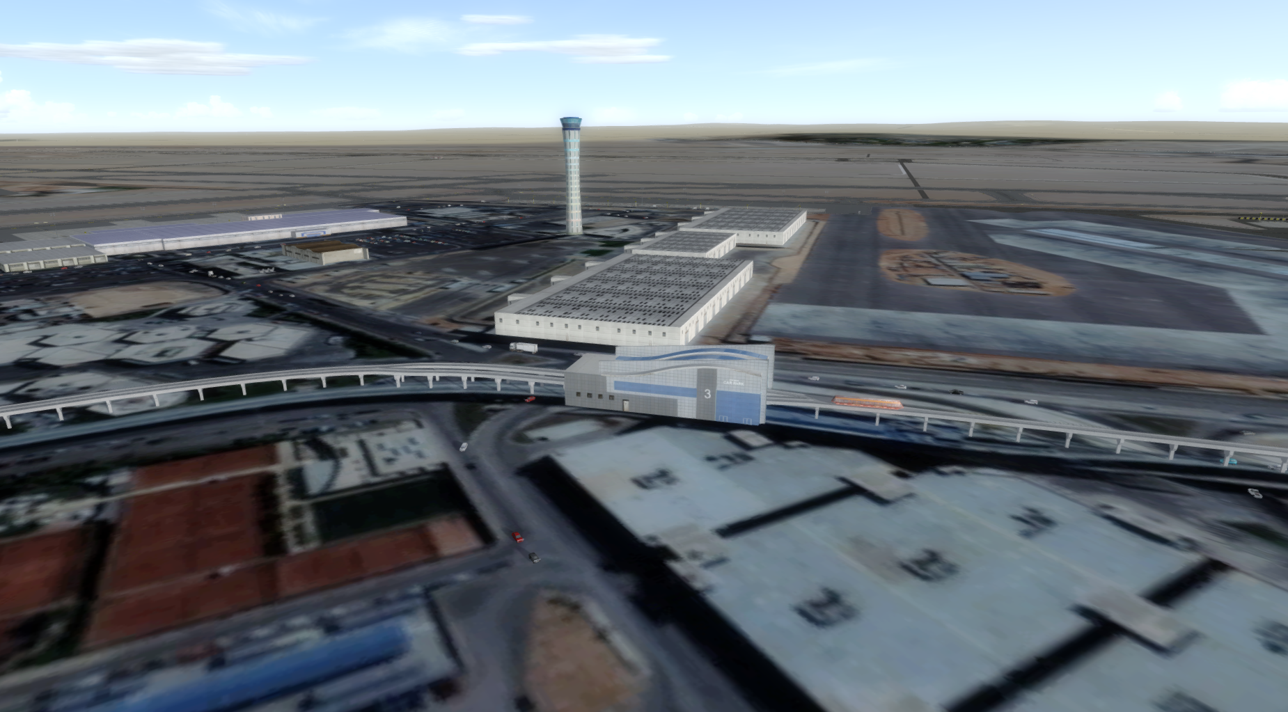 Cairo International Airport Scenery FSX P3D - Click Image to Close