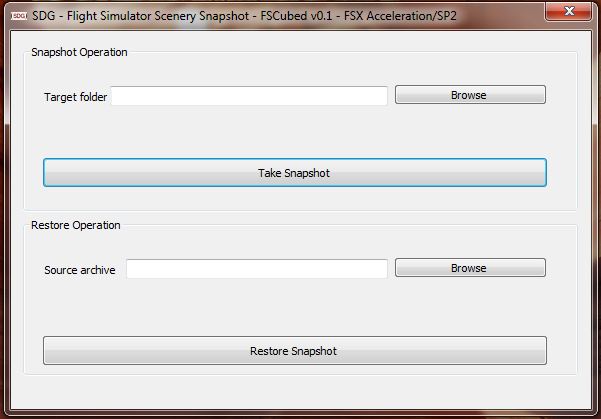 Flight Simulator Scenery Snapshot - FSCubed v2.0