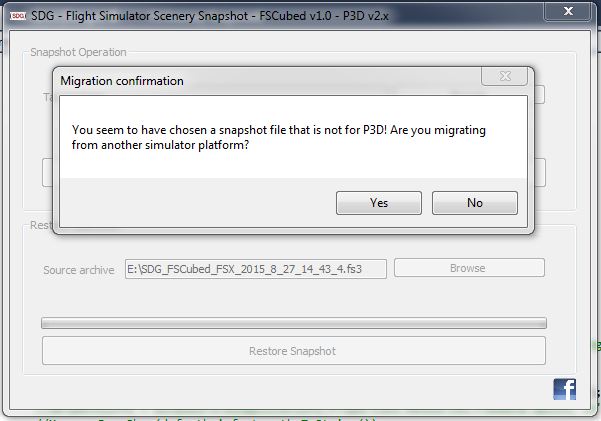 Flight Simulator Scenery Snapshot - FSCubed v2.0